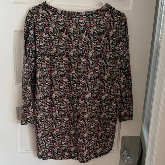 LG Multicolor Floral Women's Tunic - Picture 3 of 3